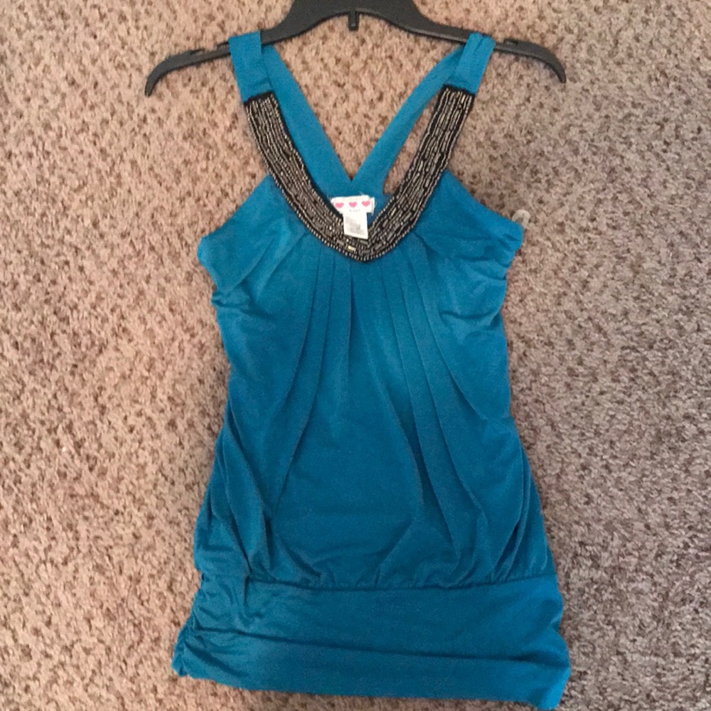 Trixxi- satin tank top